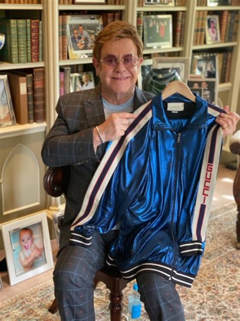 elton john gucci tracksuit|elton john and gucci.